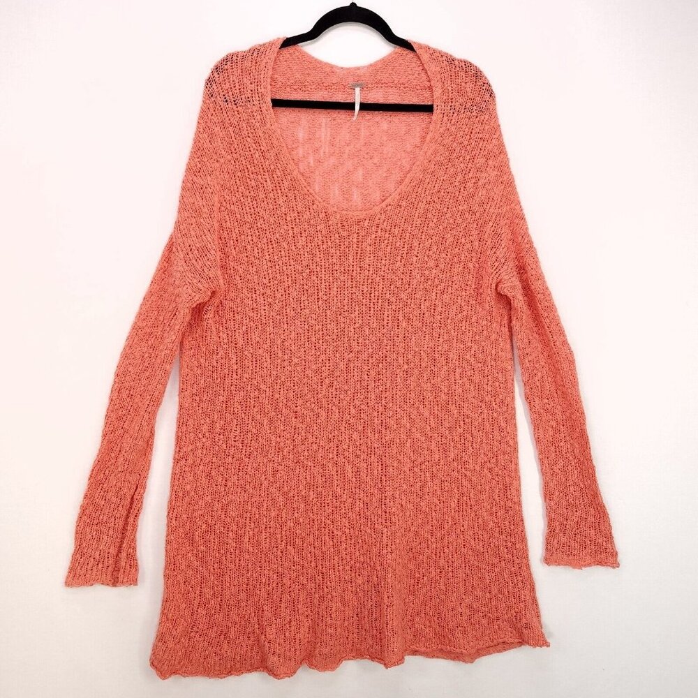 Free People Pullover Boho Women Oversized Cover Up Size Small
